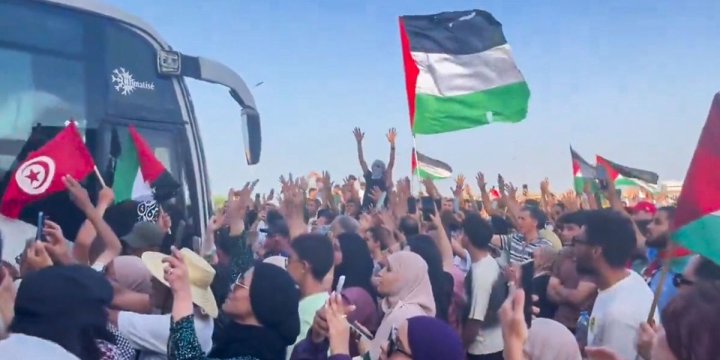 De El Cairo a Rafah: la historia de la chilena que se unió a la marcha contra el bloqueo de Israel en Gaza 4 Egipto. Marcha Global a Gaza: exigen la liberación de quienes buscan unirse a la acción solidaria con Palestina