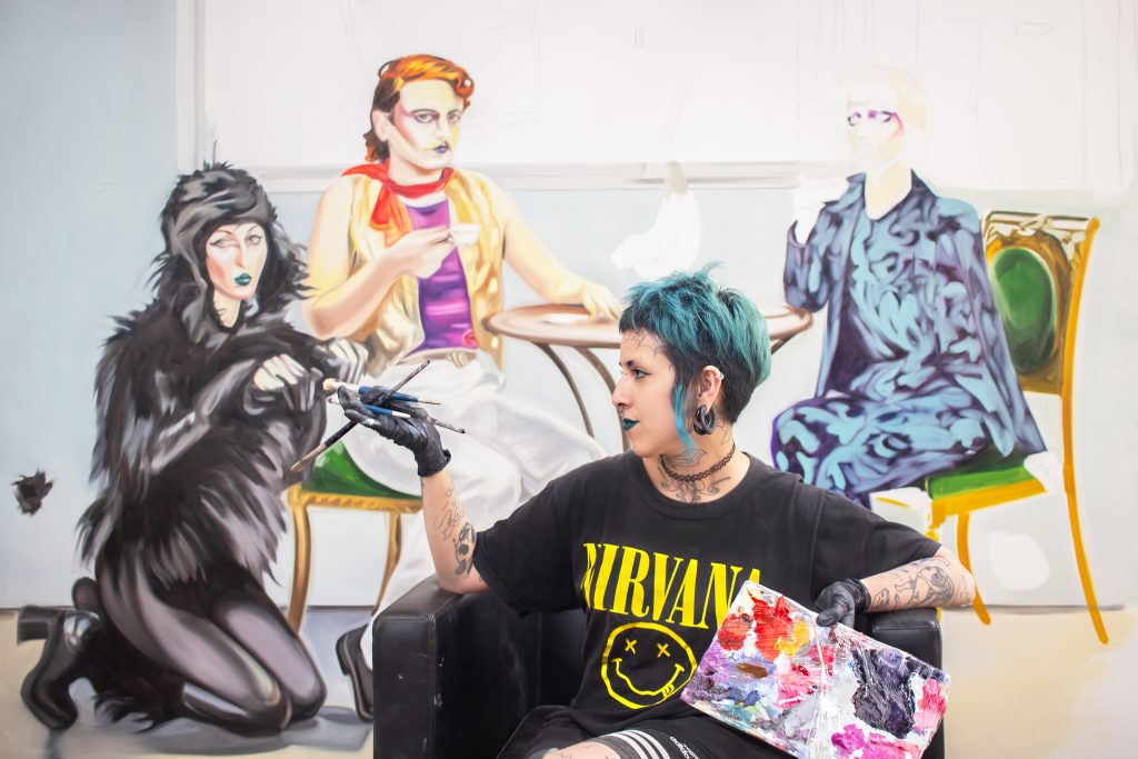 El arte de Carrie Bencardino: "Para mí, el sentirse inadecuadx es una forma política de habitar el mundo" 2 IMG 4179