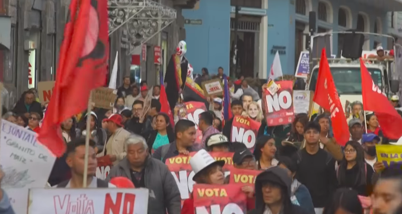 Ecuador rechazó reforma constitucional de Noboa e instalación de bases militares extranjeras 1 Captura de Pantalla 2025 11 17 a las 14.42.31