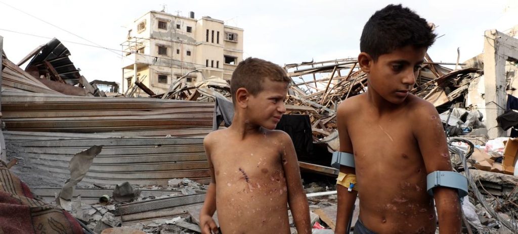 noviembre ninos heridos