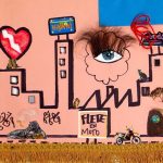 Fernanda Laguna Flete en moto 2000 collage sobre papel 25 x 30 cm web es 1