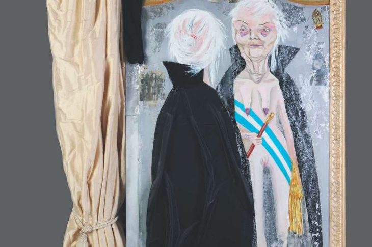 EL GRITO SAGRADO 2014. Tecnica mixta. 220x120 cm 1