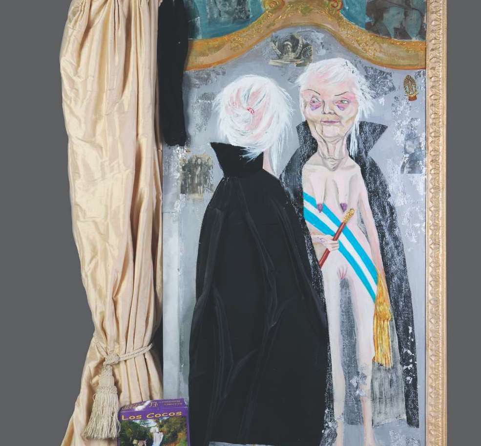 EL GRITO SAGRADO 2014. Tecnica mixta. 220x120 cm 1