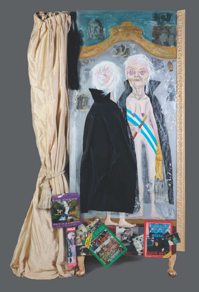 EL GRITO SAGRADO 2014. Tecnica mixta. 220x120 cm