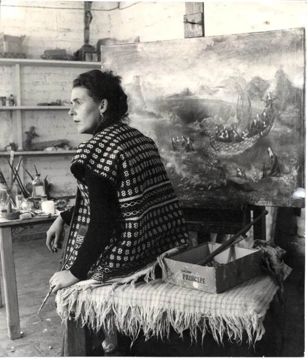 3 leonora carrington en su estudio de ciudad de mexico 1024x1192 1