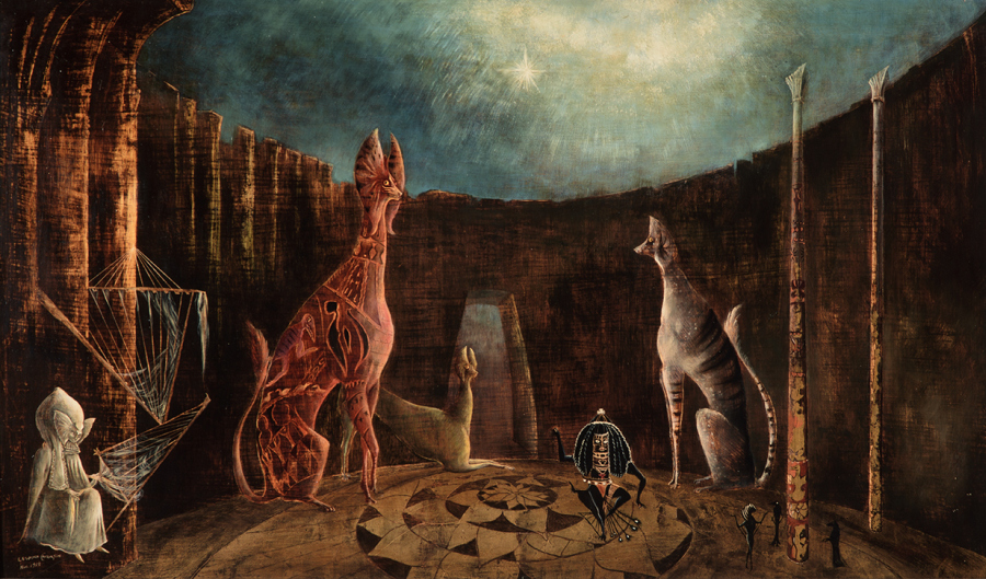 ¿Conoces a Leonora Carrington?: la pintora surrealista que escapó de la internación en un psiquiátrico y se refugió en México 9 LC Are you really Syrious 1953 Miguel Escobedo