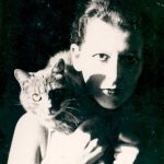 Claude Cahun Self Portrait With Cat 1927
