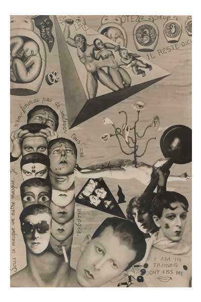 ¿Conoces a Claude Cahun? la artista que desafió el género e hizo creer a los nazis que existía una rebelión en sus filas 12 I.O.U. Self Pride 1929 1930 1
