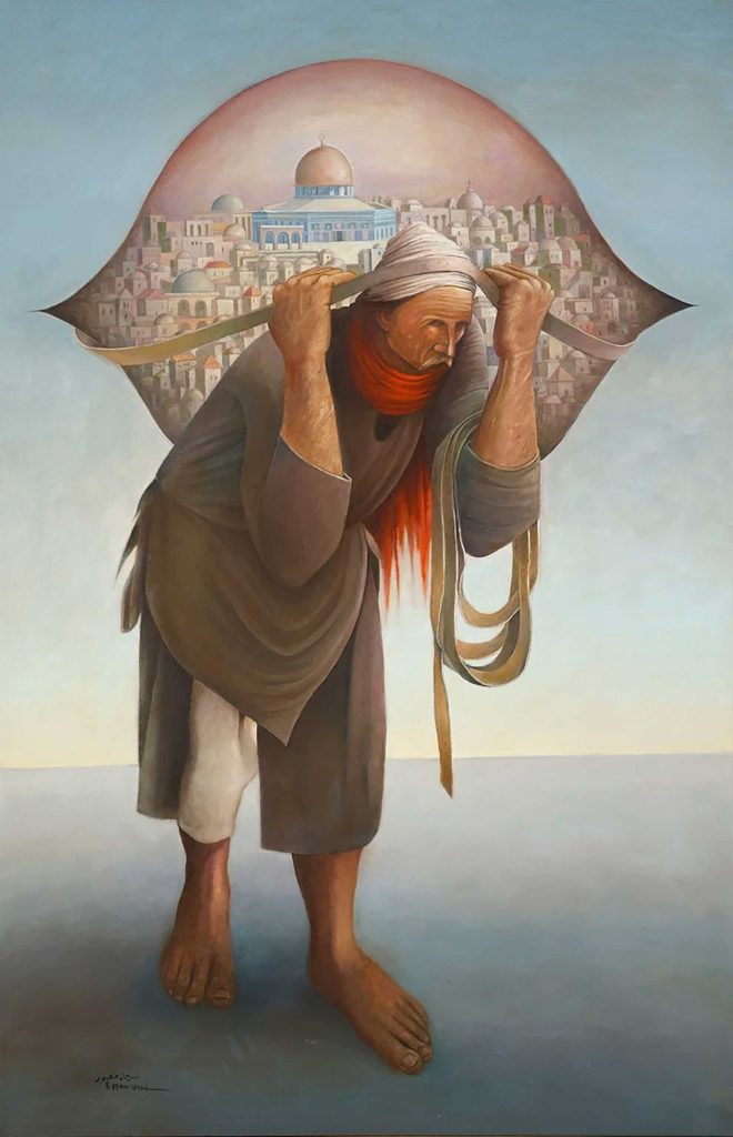Palestina en los pinceles de tres artistas 3 Jamal Al Mahamel thumb RSFW