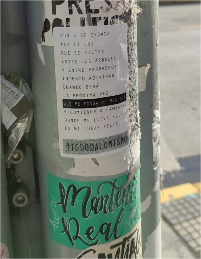 La calle me habla: una reflexión sobre stickers, afiches, stencil y otras intervenciones en la vía pública 4 1000123554