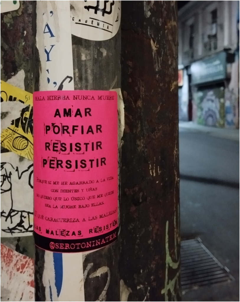 La calle me habla: una reflexión sobre stickers, afiches, stencil y otras intervenciones en la vía pública 2 1000123578